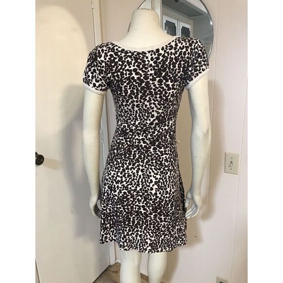 Earthlings Ojai Big Girls Size Large Organic Cotton Leopard Print Dress - Picture 4 of 6